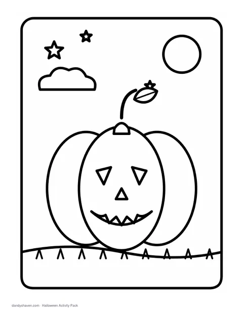 Preview page from Halloween Activity Pack