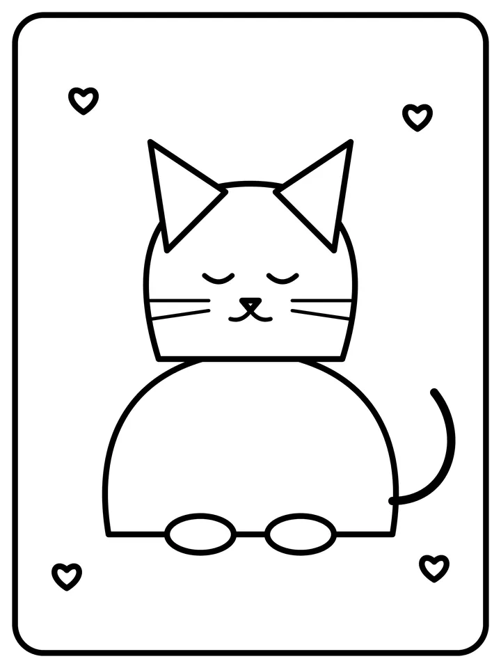Animals coloring page